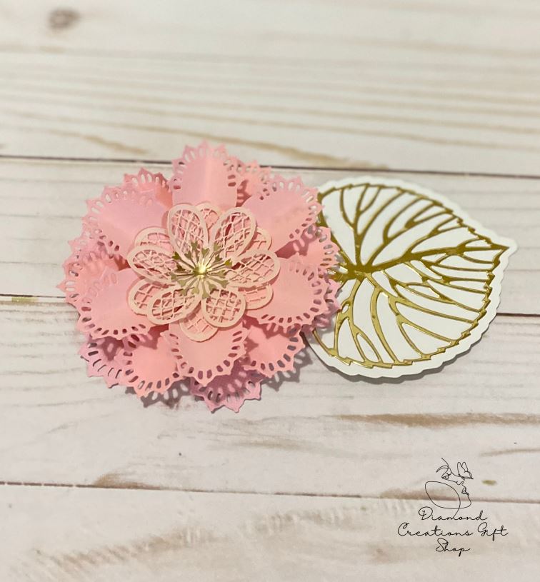 G609 Leaf Mimi Die *** Troquel Mimi Hoja