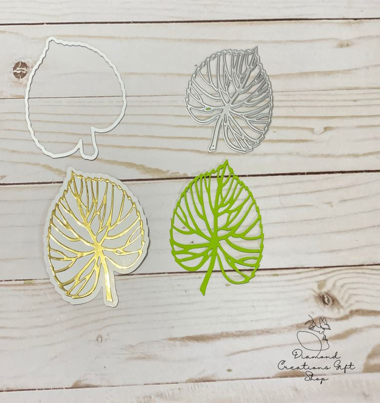 G609 Leaf Mimi Die *** Troquel Mimi Hoja