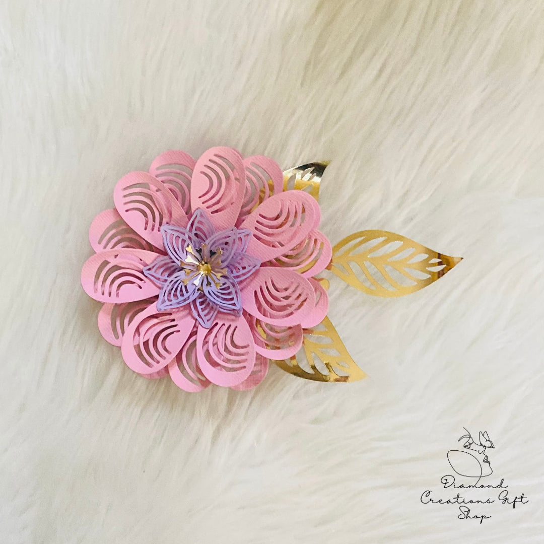 C214 Jennifer Flower Petal *** Troquel Flor Jennifer