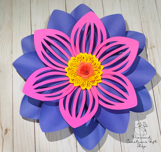D403 Davina Flower and Center Die Set *** Pétalo y Centro Flor Davina