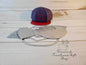 Q1502 Caps Gift Box CC Style #1 With Accessory *** Caja Gorra Estilo #1 CC con Accesorios