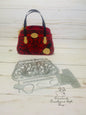 U1813 Elegante Monedero Rosa *** Troquel de Cartera con Rosas