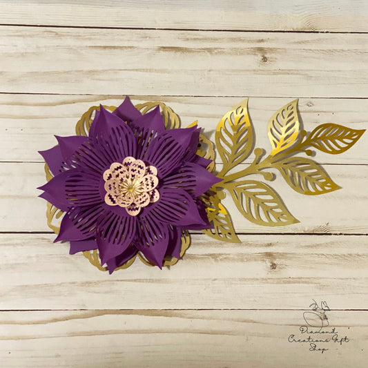 C209 Arie Flower Die *** Troquel Flor Arie