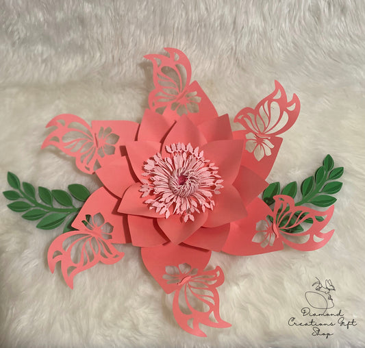 D402 Alicea Butterfly Petal Die *** Pétalo Mariposa