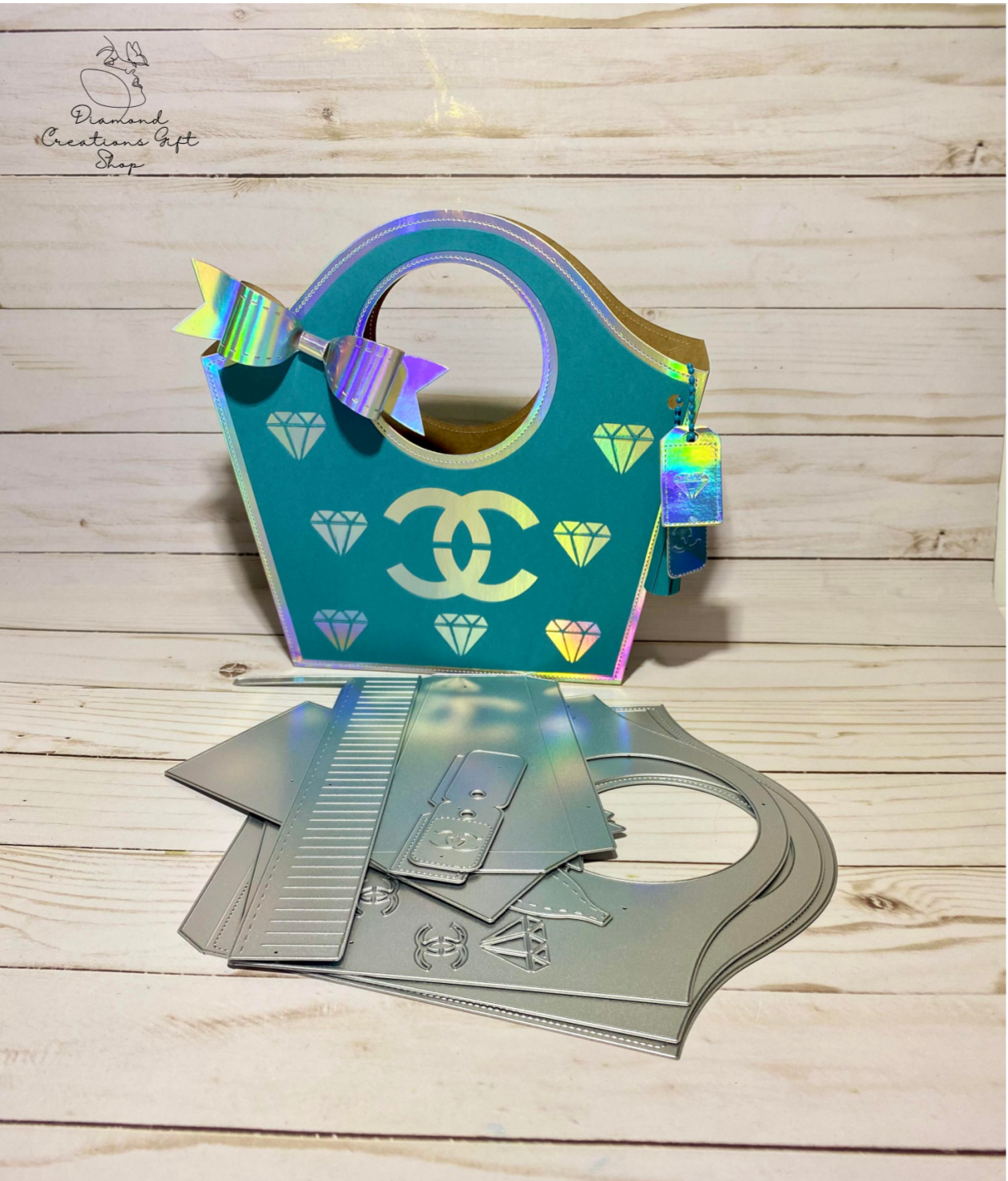 U1803 Unique CC Purse Gift Bag **** Bolso Elegante CC