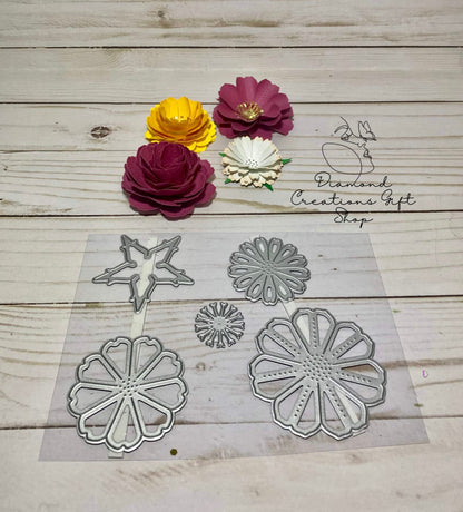 C237 Colección Flores Zinnia *** Colección Zinnia