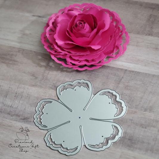 C219 Sobeida Flower Die *** Troquel Flor Sobeida
