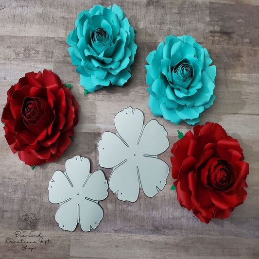 C218 Glenda Flower Die *** Troquel Flor Glenda