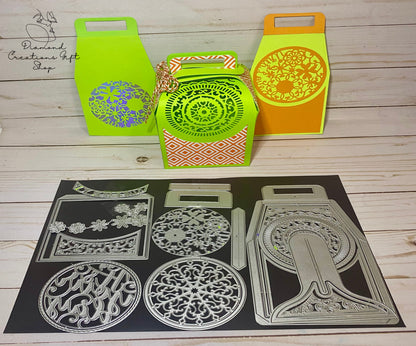T1713 Caja Regalo Elegante *** Troquel de Caja Elegante