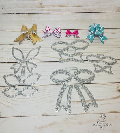 J810 4 Ribbon Dies *** Troquel de 4 Lazos