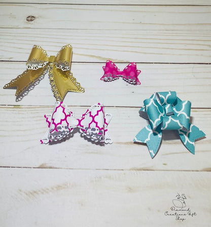 J810 4 Ribbon Dies *** Troquel de 4 Lazos