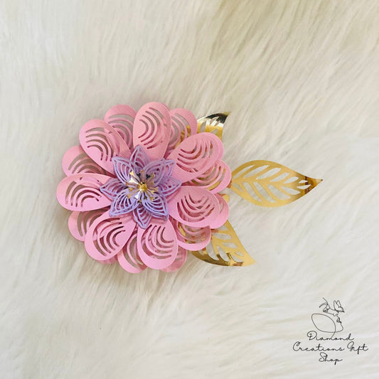 C214 Jennifer Flower Petal *** Troquel Flor Jennifer