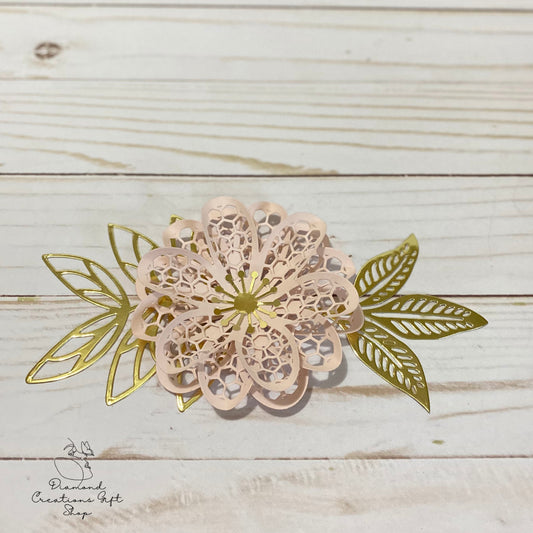 C213 Johanna Flower Die *** Troquel Flor Johanna