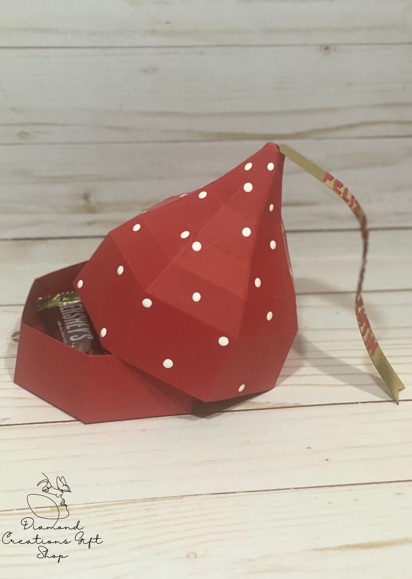 T1710 Gift Box *** Troquel de Caja Kiss
