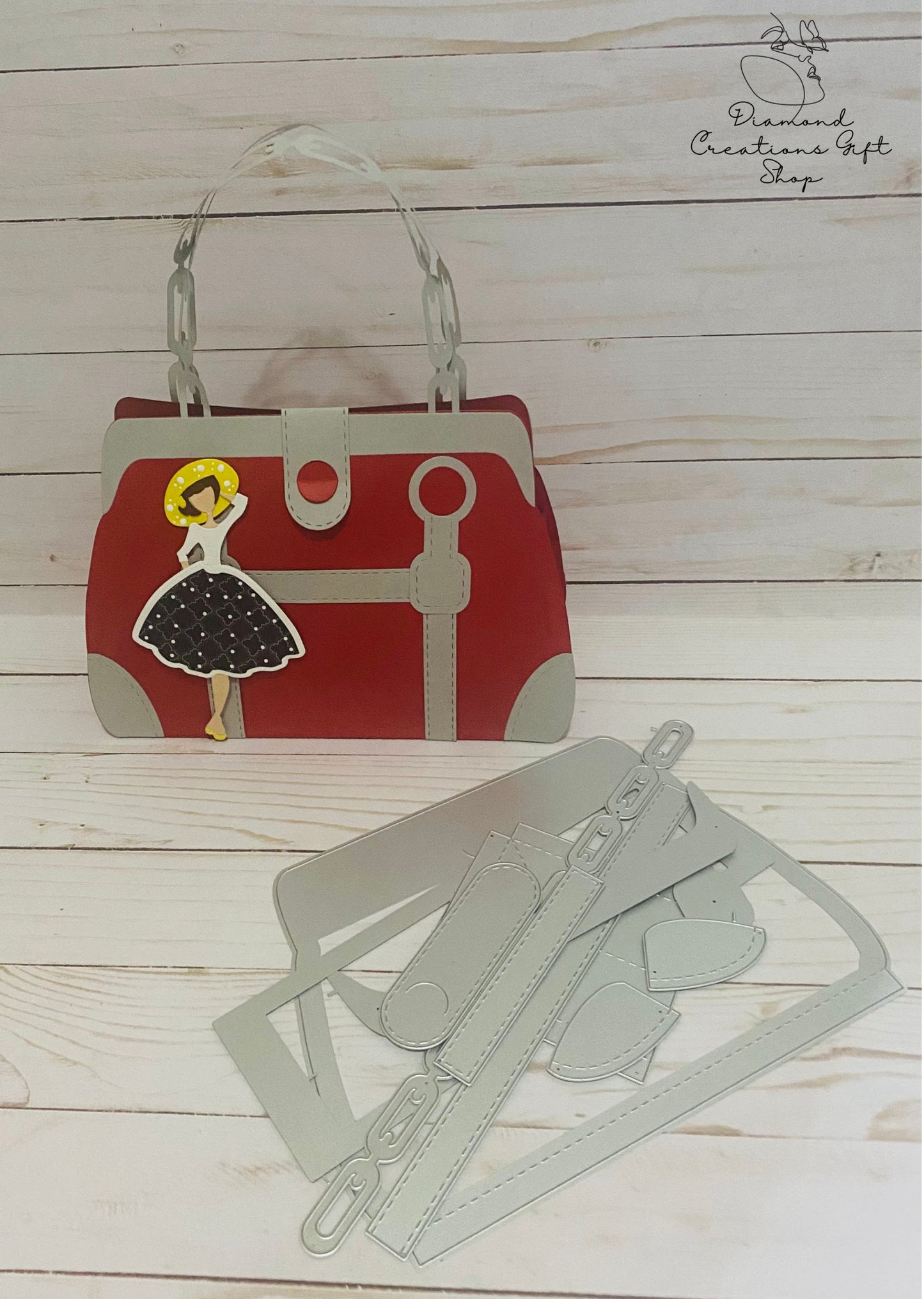 U1806 Elegant Purse Cindy *** Cartera Elegante Cindy