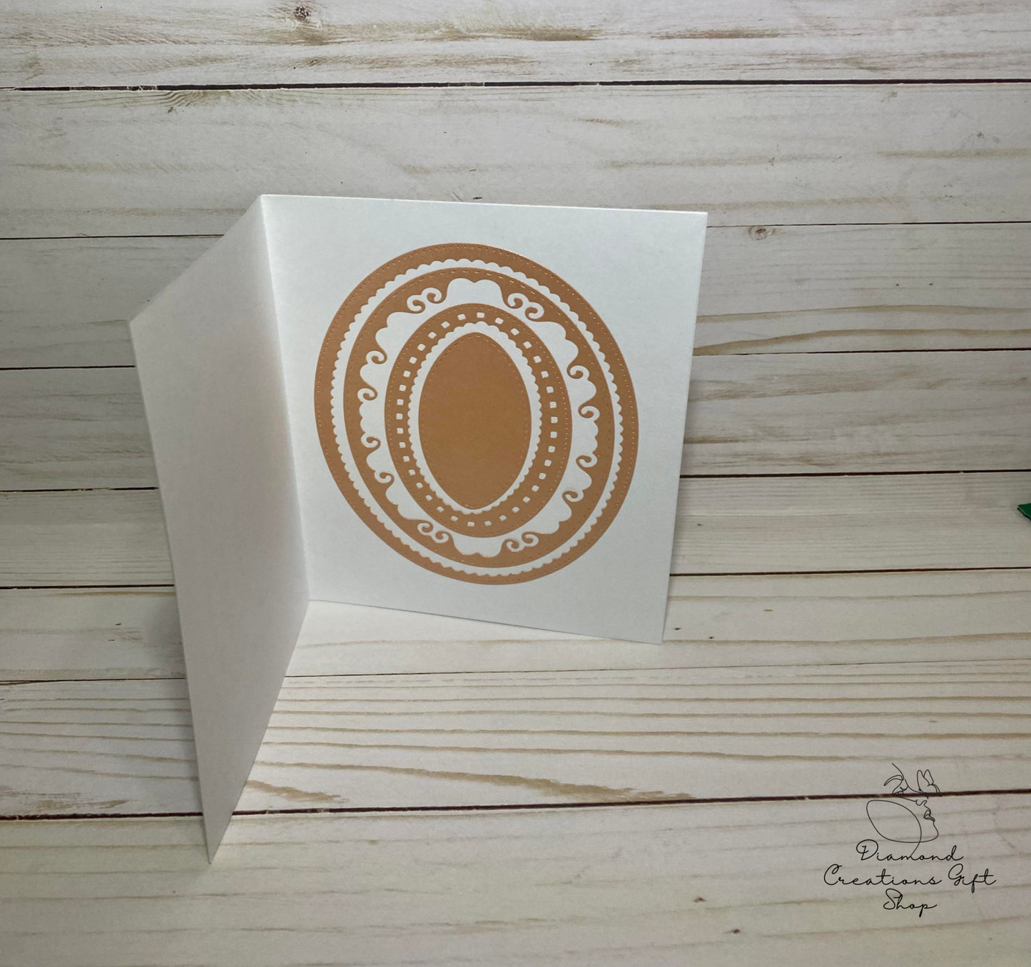 Troquel Invitación Oval H701 *** Troquel Invitación Diseño Ovalado