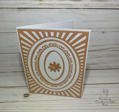 Troquel Invitación Oval H701 *** Troquel Invitación Diseño Ovalado