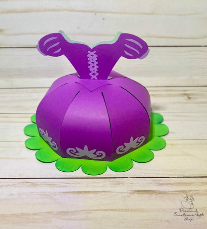 T1722 Dress Gift Box *** Troquel de Vestido