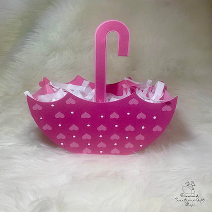 T1827 Umbrella Gift Bag *** Troquel Caja  Sombrilla