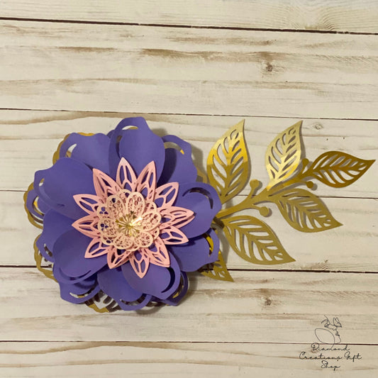 C208  Ariana Flower Die *** Troquel Flor Ariana