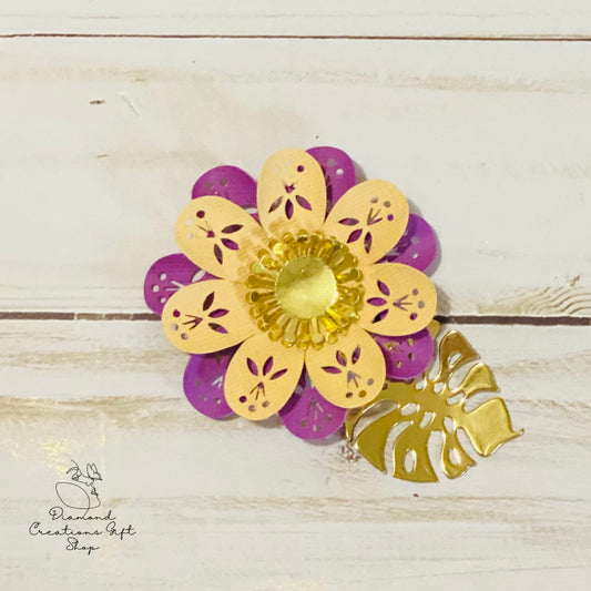 C210 Flower Joelin Die *** Troquel Flor Joelin